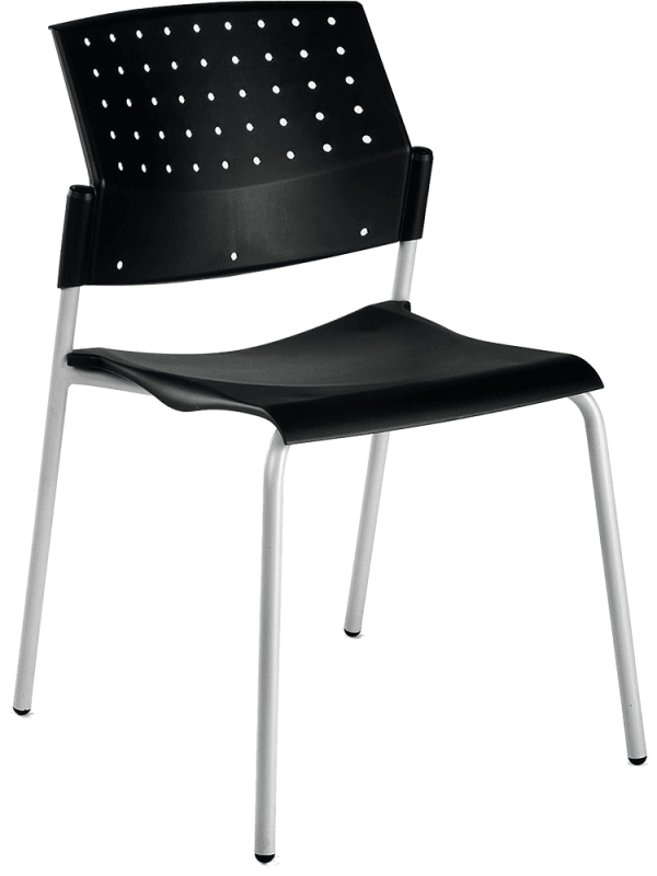 Chaise de bureau ou de reunion empilable kate