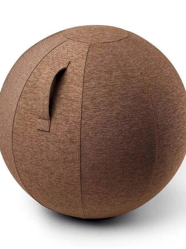 Siege ballon ergonomique marron